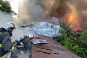 CBS intervino en 2ª Alarma de Incendio de Av. Brasil con Martínez de Rozas