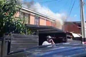 El CBS controló incendio en Lo Barnechea