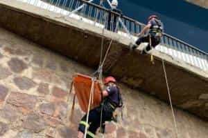 Voluntarios de la 14ª Compañía CBS fueron capacitados en GRIMP nivel IMP2