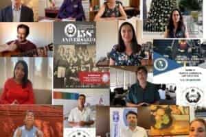 El CBS recibió diversos saludos por su 158° Aniversario