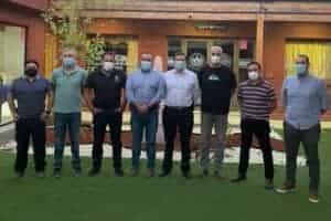 Comandantes de Santiago y Ñuñoa sostienen reunión de trabajo