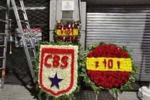 CBS homenajeó a Bombero Mártir Guillermo Santaella Aros