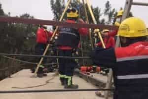 USAR-Santiago realizó ejercicio con miras a reacreditación como equipo mediano