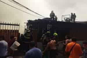 CBS respondió ante 3ª Alarma de Incendio en Lo Barnechea