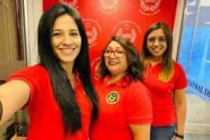 Operadoras de la Central de Alarmas CBS entregaron su mensaje de Año Nuevo