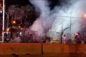 CBS respondió ante Incendio en Lo Barnechea