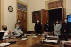 COG distingue a miembros del Departamento Médico por labor en incendio de barrio Meiggs