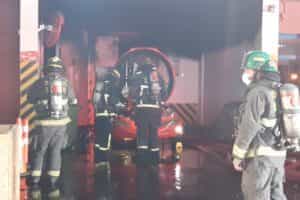 Unidad de Ventilación UV1 intervino en apoyo por 3ª Alarma de Incendio en Malloco