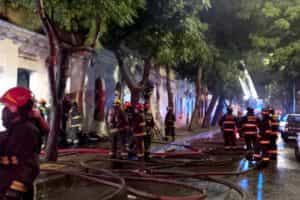 CBS concurrió a incendio que afectó vivienda en el barrio Brasil