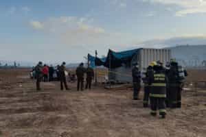 CBS respondió a emergencia Haz-Mat en Renca