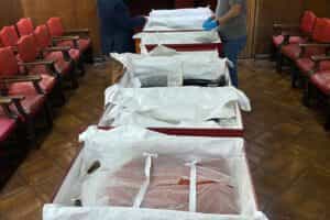 3ª Compañía recibió uniformes de Mártires tras labor de conservación realizada por MuBo