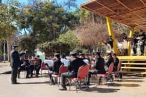 Banda Instrumental del CBS concurrió al 154° del Cuerpo de Bomberos de Copiapó