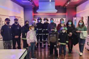 Brigadas Juveniles de 7ª, 19ª y 22ª Compañía conversaron con niños en MuBo