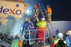 El CBS trabajó más de 5 horas en rescate por un accidente en la comuna de Renca