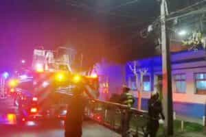 El CBS controló y extinguió incendio en cité de barrio Franklin