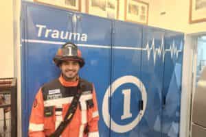 La 1ª Compañía del CBS crea estación de insumos médicos para atender rescates