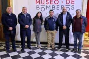 El CBS recibió la visita del Cuerpo de Bomberos de Puerto Aysén