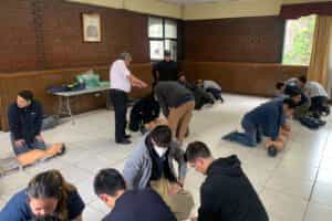 La EBS impartió curso de Reanimación Cardiopulmonar a 21 Voluntarios del CBS