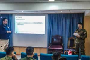 El CBS capacitó a personal del Ejército ante emergencias y desastres