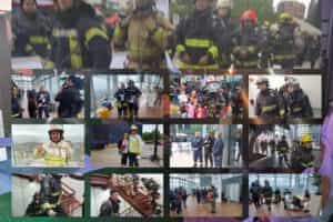 El Cuerpo de Bomberos de Santiago realizó con éxito la VII Versión de “Corremos por la Vida” en La Gran Torre Costanera