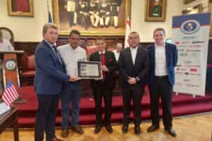 Team de Rescate de la 8ª Compañía recibió formalmente premio logrado en Alemania