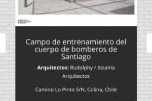 Campo de Entrenamiento del CBS participa en Premio de Arquitectura de Ladrillo 2022