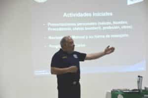 Instructor de la Escuela de Bomberos de Santiago lidera curso OBA en Guatemala