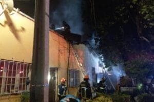 El 31 de diciembre de 2022 el CBS controló incendio en el barrio Franklin