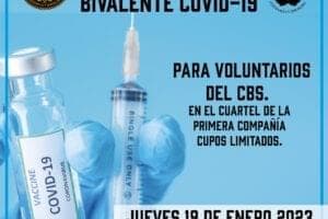 Covid-19: el CBS dispuso punto de vacunación para dosis bivalente