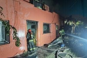 El CBS enfrentó Tercera Alarma de Incendio en San Isidro con Pedro Lagos