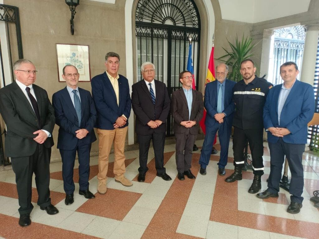 El CBS en despedida de Unidad Militar Emergencias de España, que apoyó en incendios forestales