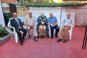 Comitiva de la Peña de los 50 visitó a su segundo Vicepresidente Jorge Desmadryl