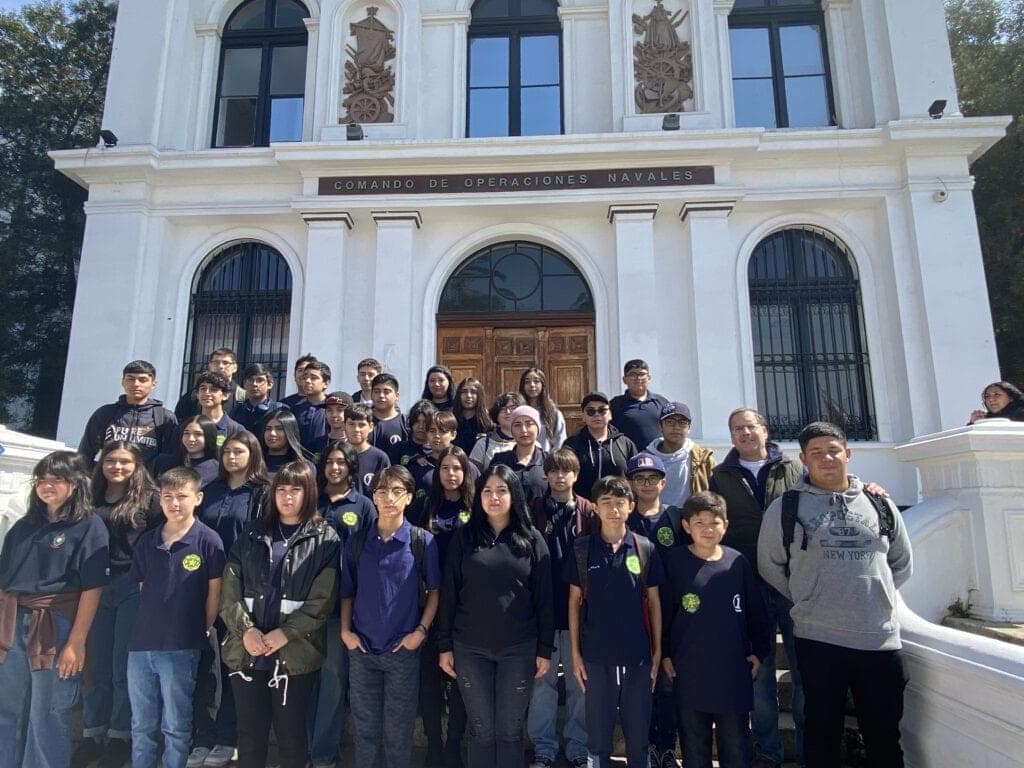 Brigada Juvenil de la 16ª Compañía visitó el Museo Marítimo Nacional