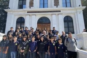 Brigada Juvenil de la 16ª Compañía visitó el Museo Marítimo Nacional