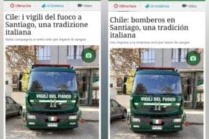 Agencia italiana ANSA publicó crónica sobre la 11ª Compañía “Pompa Italia”