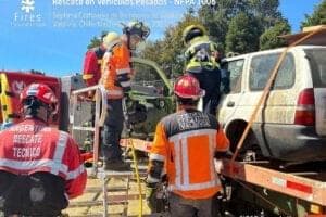 Voluntarios del CBS se capacitaron en Rescate Pesado de Fires Foundation