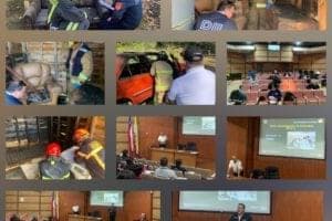 El CBS realizó Curso de Investigación de Incendios Nivel 2 a Voluntarios de Valdivia
