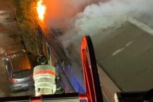 El CBS controló incendio en una casa de la comuna de Providencia