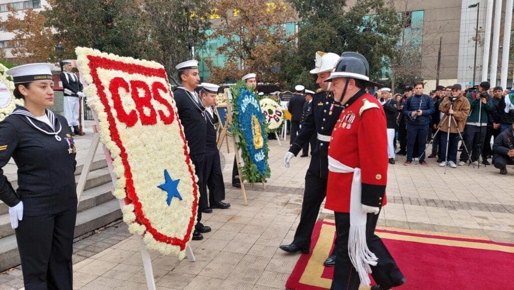 El CBS en conmemoración de los 144 años del Combate Naval de Iquique