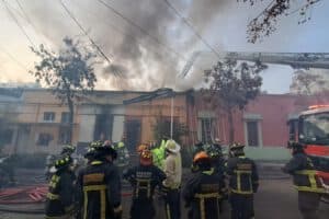 El CBS respondió ante incendio que afectó a una propiedad en Independencia