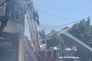 El CBS respondió ante incendio que afectó dos casas en Independencia