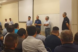 Comandante del CBS lideró encuentro de Inspectores y Ayudantes para compartir lineamientos 2024