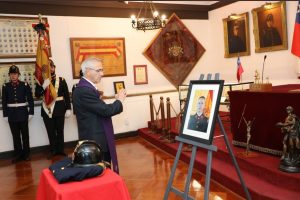 10ª Compañía realizó ceremonia fúnebre por el Voluntario Javier Santana Riveros