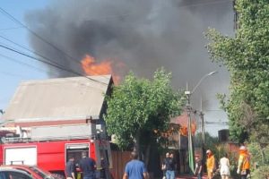 El CBS atendió Segunda Alarma de Incendio en Estación Central