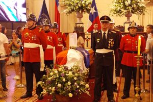 El CBS realizó una Guardia de Honor por el ex Presidente Sebastián Piñera Echenique (Q.E.P.D.)
