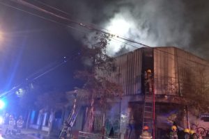 El CBS respondió ante incendio de una propiedad en Santa Elena y Coquimbo