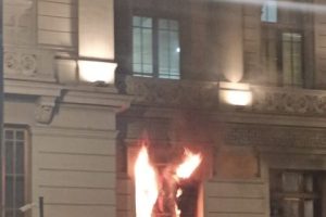 El CBS respondi&oacute; ante llamado por fuego estructural en Palacio de los Tribunales