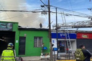 El CBS respondi&oacute; ante incendio que destruy&oacute; seis propiedades en Independencia