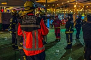 El CBS atendi&oacute; emergencia con m&uacute;ltiples v&iacute;ctimas en evento de Lo Barnechea