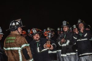 La 21ª Compañía “Bomba Renca” recordó con una competencia a su Capitán Fundador